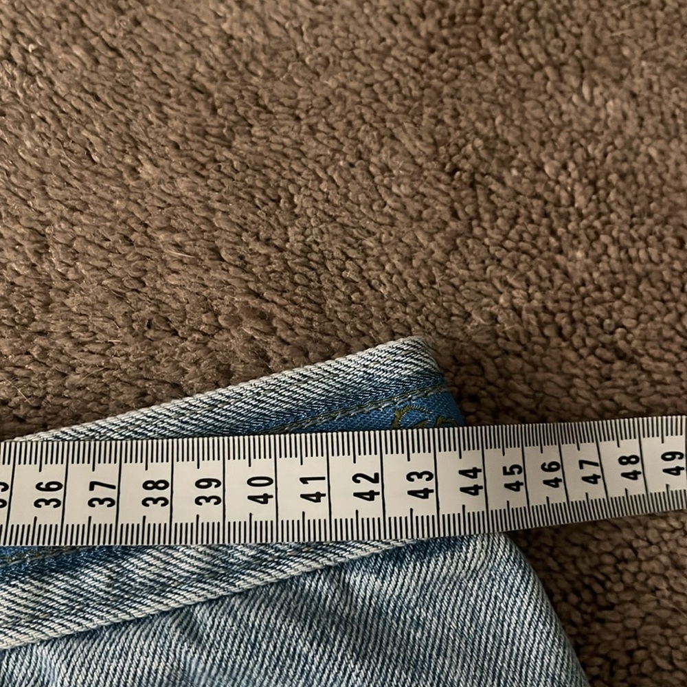 Bill Blass Blue Jean Shorts Classic Summer Style - Picture 5 of 5